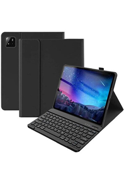 HYX غطاء حماية لاسلكي مزود بلوحة مفاتيح بلوتوث لجهاز Xiaomi Mi Pad 8 / Mi Pad 8 Pro 11.2 بوصة (2025)