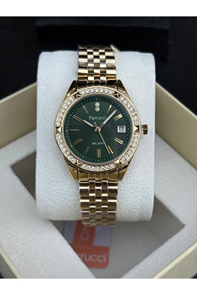 Ferrucci Milano Kadın Kol Saati Su Geçirmez Makine Garantili