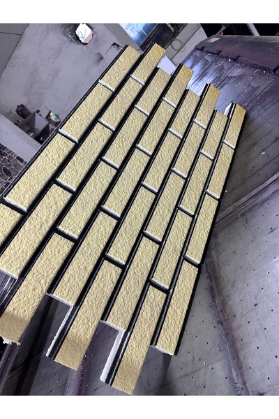 NRY Duvar Panel Geçmeli Dekoratif Sıvalı Boyali