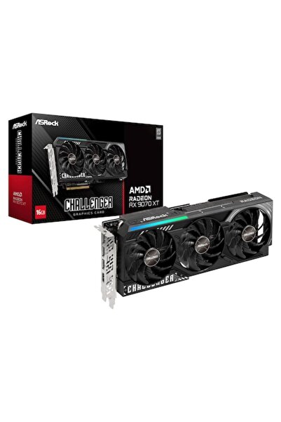 ASROCK RX9070 XT Challenger graphics card 16GB, GDDR6, 256-bit, RGB, 1xHDMI, ...
