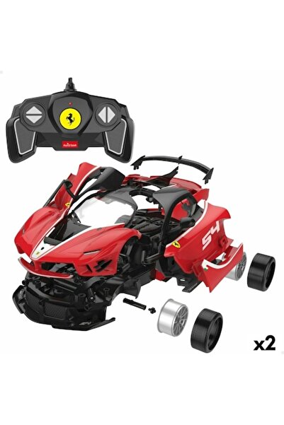 Ferrari Set of 2 Remote Control Cars, 84 pieces, plastic, for ages 8+