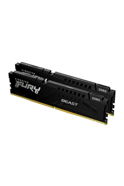 Kingston Μνήμη, 16GB (2x8) DDR5 5600MT/s CL36 Fury Beast Black