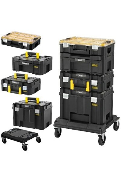 Stanley Set de 4 cutii de scule Pro-Stack