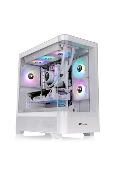 THERMALTAKE CA-11G-00M6WN-00 ATX Semi-Tower Case, White