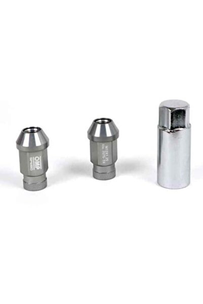 OMP Set piulițe 40 mm M14 x 1,50 20 buc. Gri