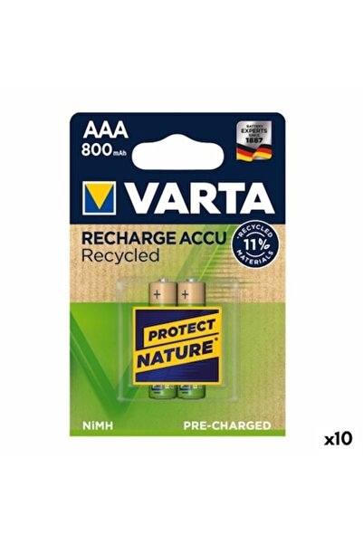 Varta Baterii reîncărcabile AAA 800 mAh 1.2 V - Pachet de 10 (galbene)
