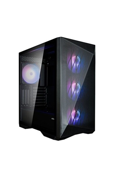 Zalman Z9 Iceberg MS ATX Case, Tempered Glass, Middle Tower, 473x245x496 mm, Black