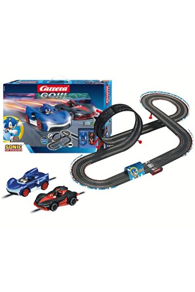 Carrera Set pistă de curse Sonic the Hedgehog cu 2 mașini, 4,9 m, multicolor