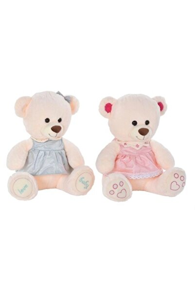 DKD Home Decor Set of 2 Plush Teddy Bears, DKD Home Decor, Polyester, 20x20x5...
