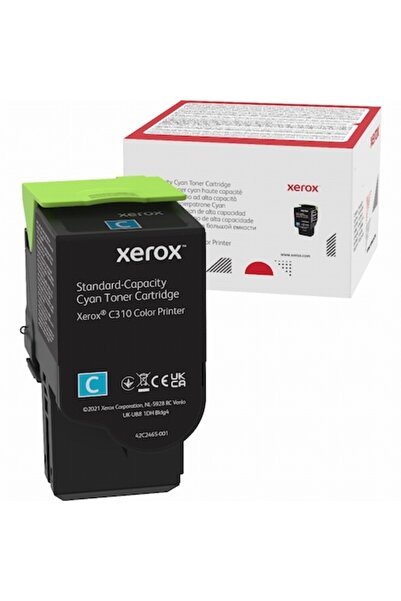Xerox C310 Κυανό Φυσίγγιο Τόνερ (Στάνταρ, 2000 σελίδες)