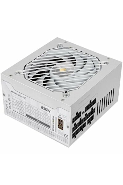 MARS GAMİNG Sursă de alimentare ATX MPB850SIMW 850W, 80 Plus Bronze, alb, 15 cm