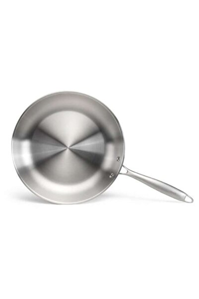 LİVOO triple stainless steel frying pan, 28 cm, made in France