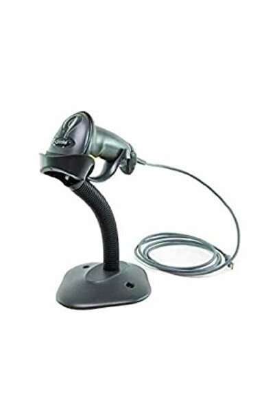 Zebra Scaner de coduri de bare LS2208, tip B, negru