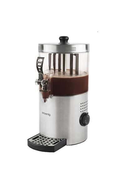 H.Koenig Mixer dozator pentru ciocolată caldă, 3 l, oțel inoxidabil
