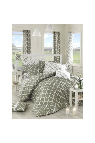 COLOUR COTTON Bed linen set, Madalyon multicolor 240x220 cm 60x60 cm, 2 pieces