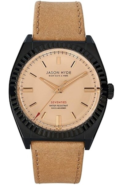Jason Hyde - Men's Watch, Model JH10014, 40mm, Brown