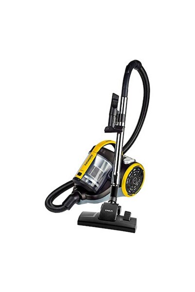 Polti Aspirator fără sac Forzaspira C115 Plus, 800W, negru/galben