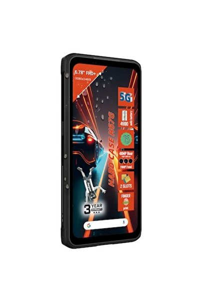 Energizer H67G Mobile Phone, Dual SIM, 4GB RAM, 128GB, 5G, Black