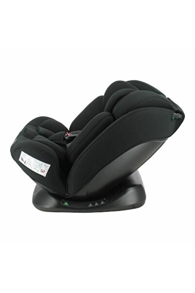 NANIA Angelus Child Car Seat, PVC/Textile, Harness, Black