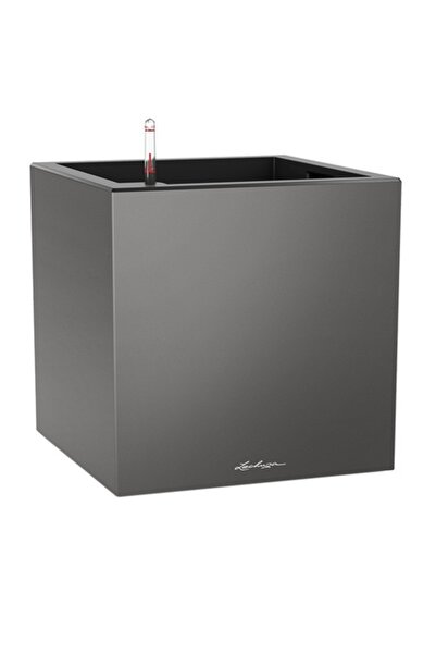 Lechuza Ghiveci Canto Square Premium 40 (40 x 40 x 40 cm) Cărbune