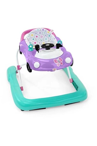 Bright Starts 3-in-1 Walker - Car Design, 3 Play Modes, Purple