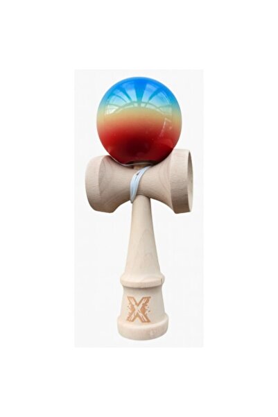 OEM Jucărie interactivă Kendama, Kendama din lemn super lipicioasă 18 cm, gra...
