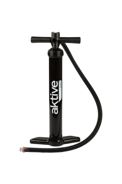 AKTİVE Set de 4 pompe de aer, plastic, negru