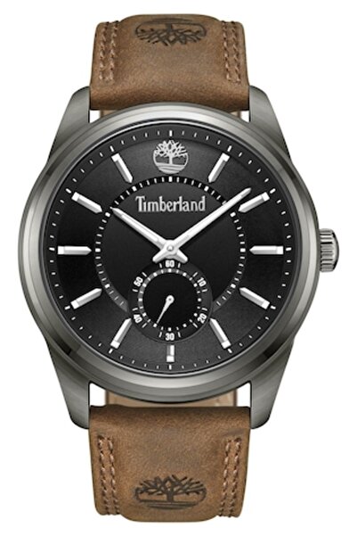 Timberland ceas bărbătesc, oțel inoxidabil, argintiu/maro