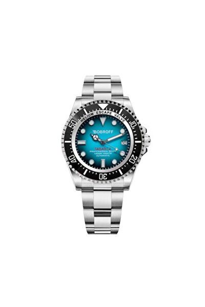 Bobroff - Men's watch, model BF0009, 44 mm, Stainless steel, Automatic, Silve...