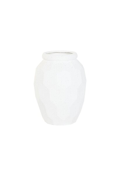 Home Esprit Ghiveci Alb Magneziu Modern 43 x 43 x 80 cm