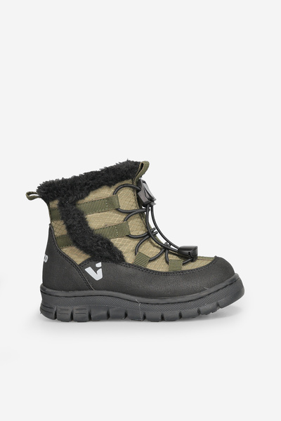 Vicco Nagoya Furry Unisex Baby Khaki Boots