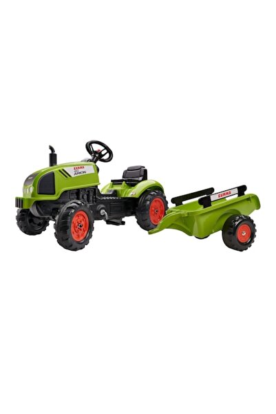 Falk Children's pedal tractor toy with trailer, Falk, 2041C