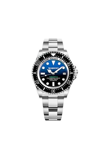 Bobroff Ceas bărbătesc BF0003J1, automat, Ø44 mm, 100 atm, gri