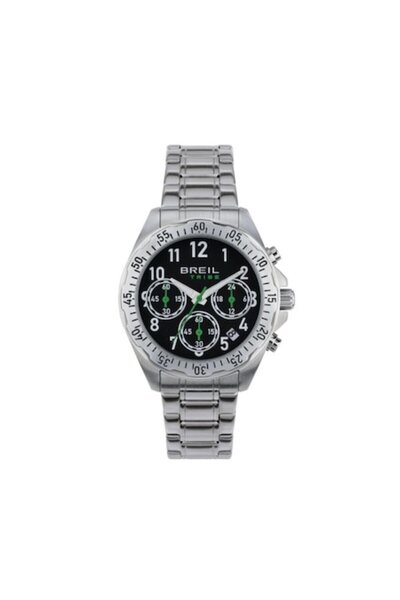 Breil Ceas bărbătesc EW0712, 37 mm, brățară din argint sterling, rezistent la...