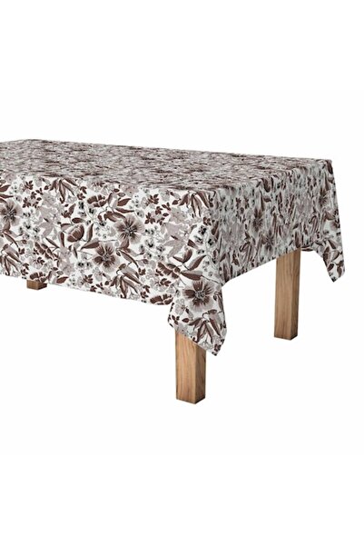 Exma Tablecloth, Polyester, Floral Pattern, Multicolor, 140 cm x 25 m