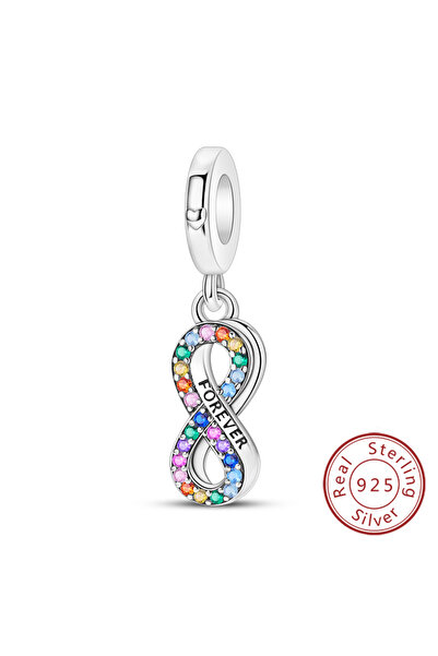 Choice KTC1315 سحر فضة استرلينية 925 على شكل تاج لامع ومخلب لطيف على شكل مكعب...