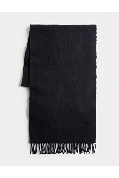 Marks & Spencer Yün Karışımlı Örgü Atkı