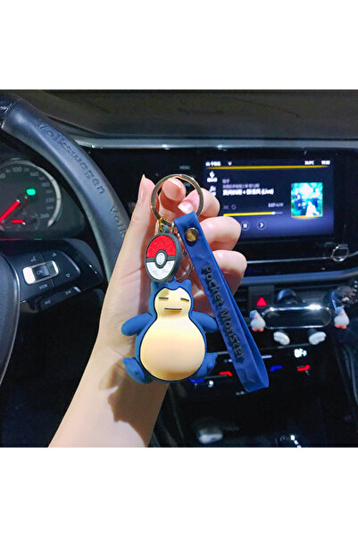 Miniso KC3050 Pokémon Keychain Set - Cute Pikachu & Friends Q Version Keyring...
