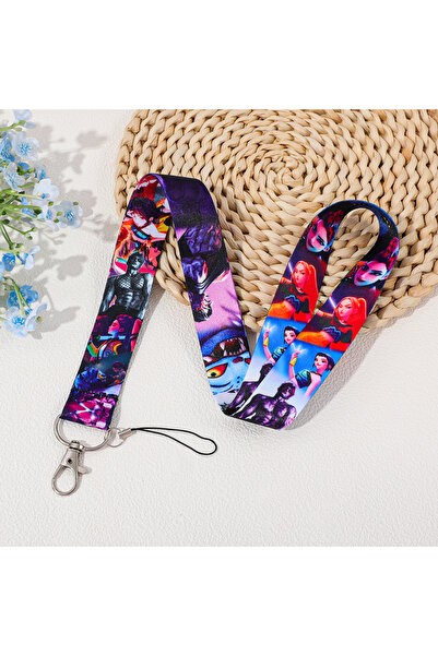 Choice سلسلة مفاتيح بحبل على شكل شخصيات كرتونية لطيفة من صيادي الشياطين من فر...