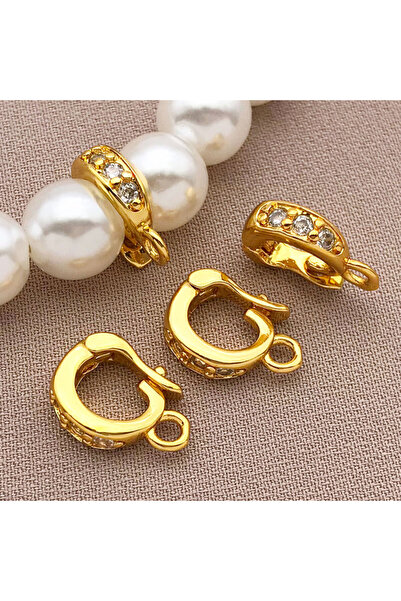 Choice مشبك بذور البطيخ الذهبي الأصلي ذو اللون الذهبي السميك والأبيض الفضي مق...