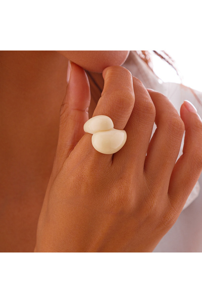 Choice خواتم إنجيمارك بيج متعددة الألوان من الراتنج على شكل قطرة ماء للنساء، ...