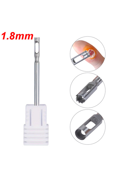 Choice 1.8 مم 1 قطعة - 1.8/2.3/2.8 مم مثقاب باديكير من الفولاذ المقاوم للصدأ،...