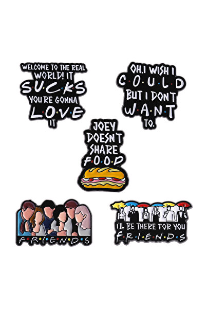 Choice دبوس مينا LP431-5 لصديقك المقرب من الفكاهة، مجموعة شخصيات مسلسل كوميدي...