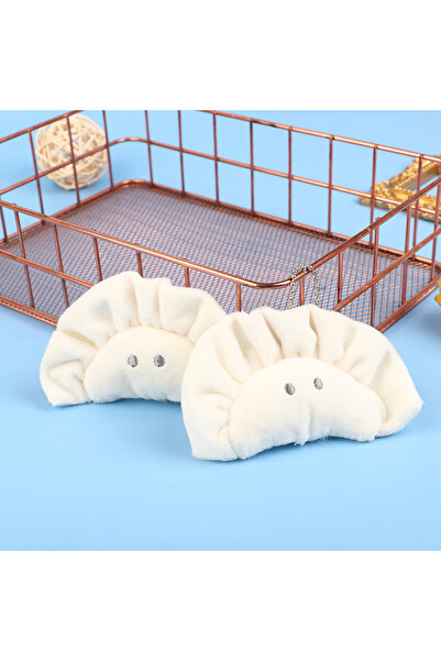 Choice K-Dumpling-2 قطعة من الزلابية المعلقة على الظهر سلسلة مفاتيح مزخرفة من...