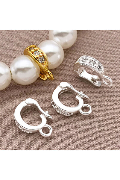 Choice مشبك بذور البطيخ الذهبي الأصلي ذو اللون الذهبي السميك والأبيض الفضي مق...