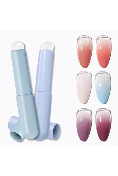 Choice فرشتان للأظافر برأس سيليكون، عصي وضع المكياج، قابلة لإعادة الاستخدام، ...