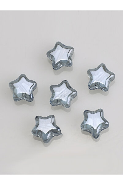 Choice1 QLH 50pcs/Lot Crystal Star Pendats 8mm Faceted Glass Loose Beads Hand...