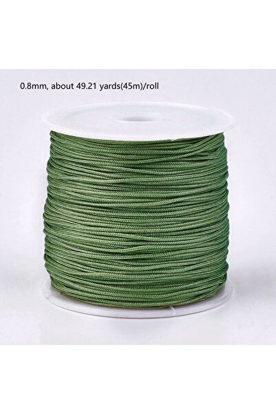 Choice AECH05-11863 1 لفة 100 متر/لفة 0.8 مم حبل خيط نايلون لسوار خيط عقدة صينية حبل أحمر