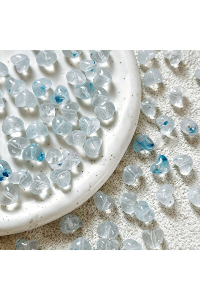 Choice 30 قطعة من خرز الحب، أزرق سماوي، مقاس 10*12 مم، عصري، متعدد الألوان، ل...