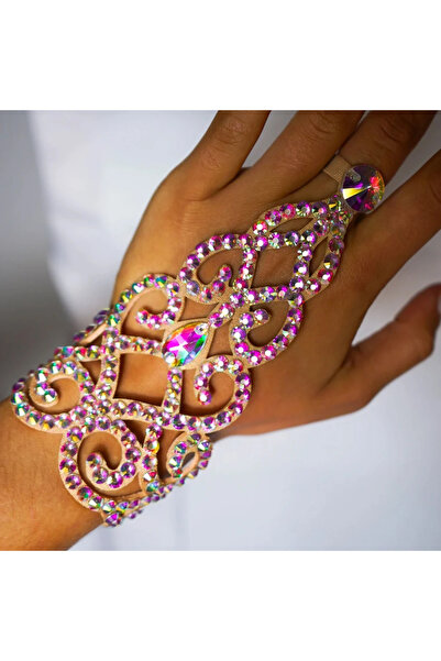 Choice سوار يد مطلي بالفضة 2024 مجوف للرقص الشرقي، أداء العبيد للنساء، تصميم ...